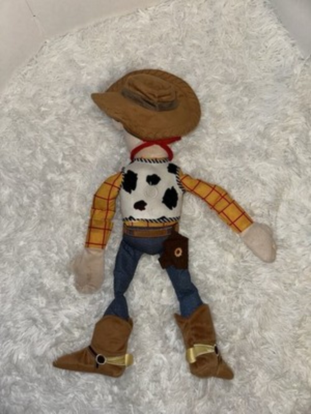 Disney Store Woody Plush Doll Pixar Toy Story 4 18.5" - Picture 4 of 5